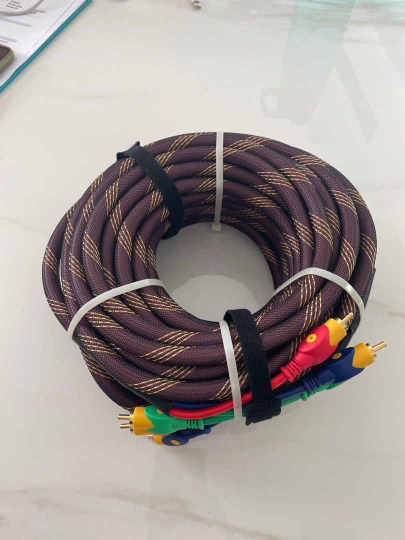 10m High-Quality RCA Component Cable63826088629891111
