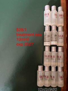 $28/1 skII treatment essence 神仙水 10ml, exp 202764217124684931110