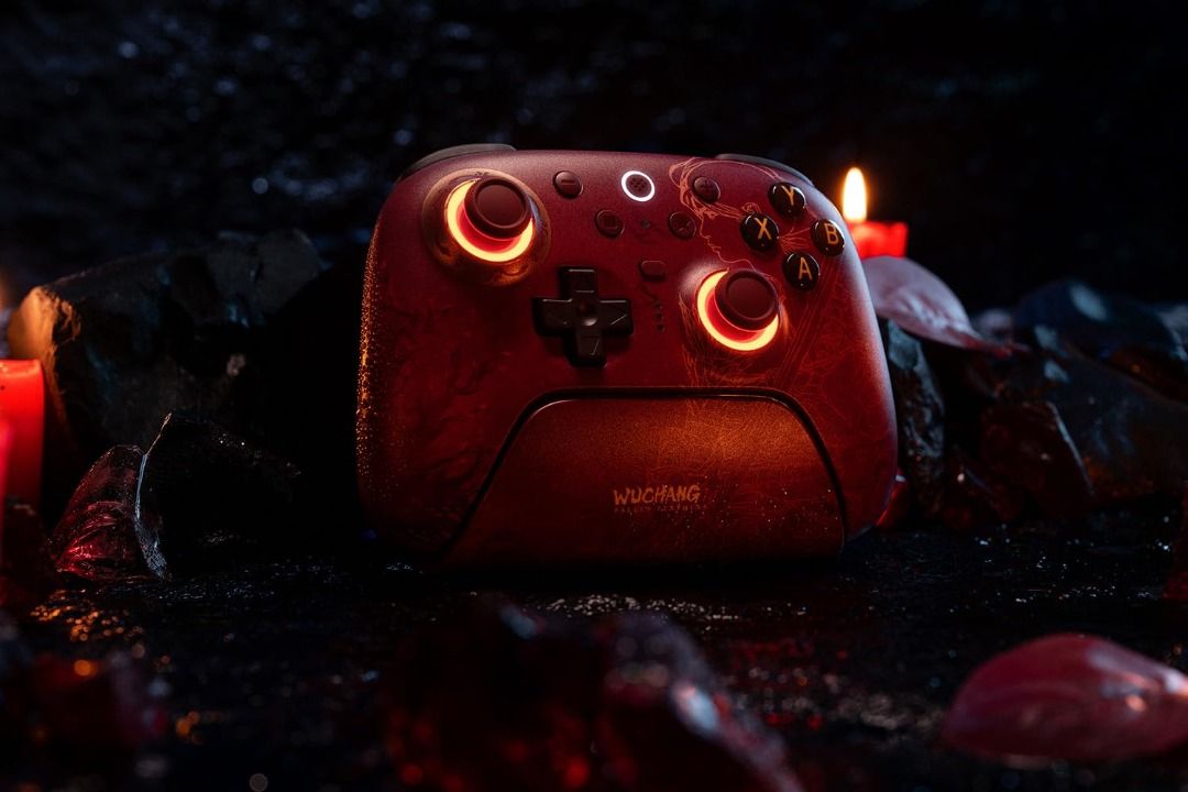 8BitDo Ultimate 2 Wireless Controller for Windows & Android, Gaming Controller with TMR Joysticks, Switchable Hall Effect/Tactile Triggers, RGB Fire Ring, 8Speed Tech - WUCHANG: Fallen Feathers (Category: Controllers) located in Las Pinas. Submitted by techsmartph (Listing ID 1393531824, Image 3). Description: * Official collaboration with WUCHANG: Fallen Feathers. Compatible with Windows PC (2.4G/wired) and Android (Bluetooth). * TMR Joysticks -