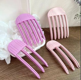 蓬鬆髮夾梳 兩件裝(顏色隨機發出)64222194657154110