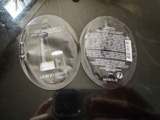 全新正品 Giorgio Armani Beauty Crema Nera Dual Essence Foundation 極致再生雙效精華粉底液 輕便 試用裝 迷你 旅行 試用 Sample trial mini travel 小廢包必備 補妝64232220943490110