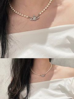 順豐包郵🚚 Vivienne Westwood 西太后土星珍珠頸鏈64205749607553110