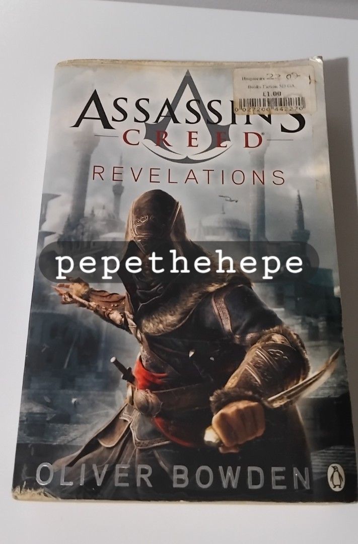 Book: Assassins Creed (Category: Storybooks) located in Mandaluyong City. Submitted by pepethehepe (Listing ID 1393442348, Image 2). Description: Used. No loose pages. No warranty. 250 each. BUNDLE: 1000 only +shipping fee Meet up or delivery. LBC/Lalamove.