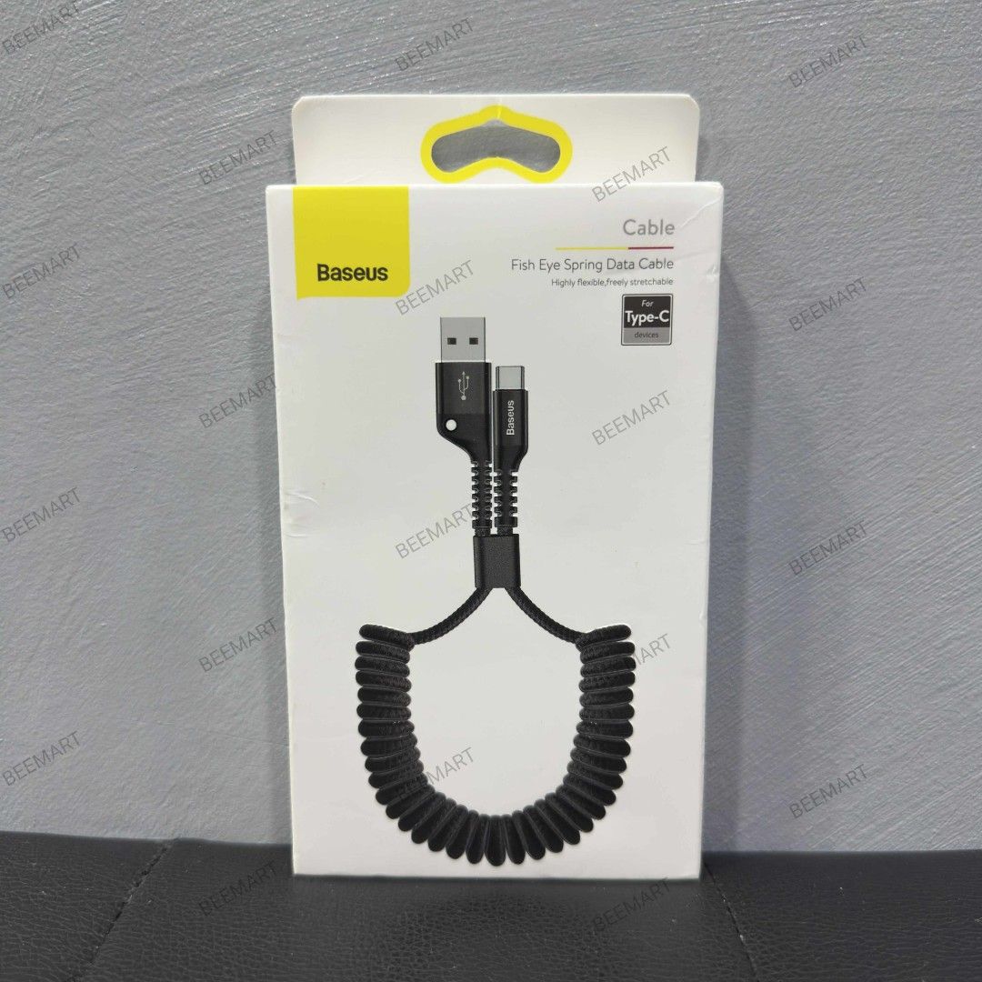 Baseus Spring USB Type C Cable idea for Car Styling Storage Flexible 2A Charging Cable USB C Type-C Device (Category: Chargers & Cables) located in Cabuyao City. Submitted by beemartshop (Listing ID 1393445623, Image 1). Description: ORIGINAL • BRANDNEW • AUTHENTIC PRICE: ₱399.00 LOCATION: 📍 BEEMART PH PULO CABUYAO LAGUNA ℹ️This is the second Marketplace Page of BEEMART S:1 ___________________________________________ ITEM DESCRIPTION: Baseus Spr
