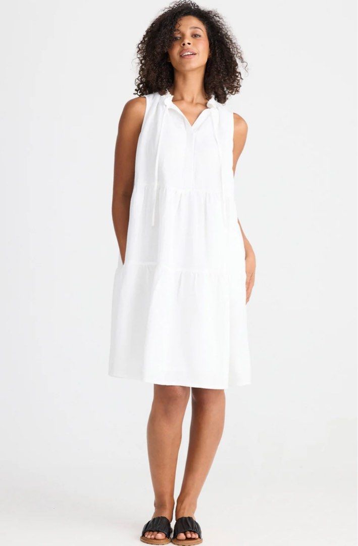 BNEW Shein White Doll Dress (Category: Dresses) located in Muntinlupa City. Submitted by bisous.ph (Listing ID 1393455549, Image 1). Description: - S on tag, can fit up to M - Color may vary slightly due to lighting - Brand new - With inner lining Location: Muntinlupa MOP: Gcash, BPI Shipping c/o buyer: Grab, Lalamove, Gogo Xpress No Sh0pee checkout.