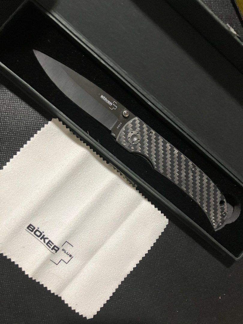 Boker Plus Anti-Grav Ceramic Blade Folding Knife 3.25" (Category: Hiking & Camping) located in Quezon City. Submitted by kurosu09 (Listing ID 1393507808, Image 2). Description: - Comes from own private collection. Condition is just like new as item is kept in glass display cabinet. - Payment via bank transfer, GCash, Maya - Unfortunately don’t accept trades - Delivery fee not included in the price and will be shouldered by the buyer - Meet up in 