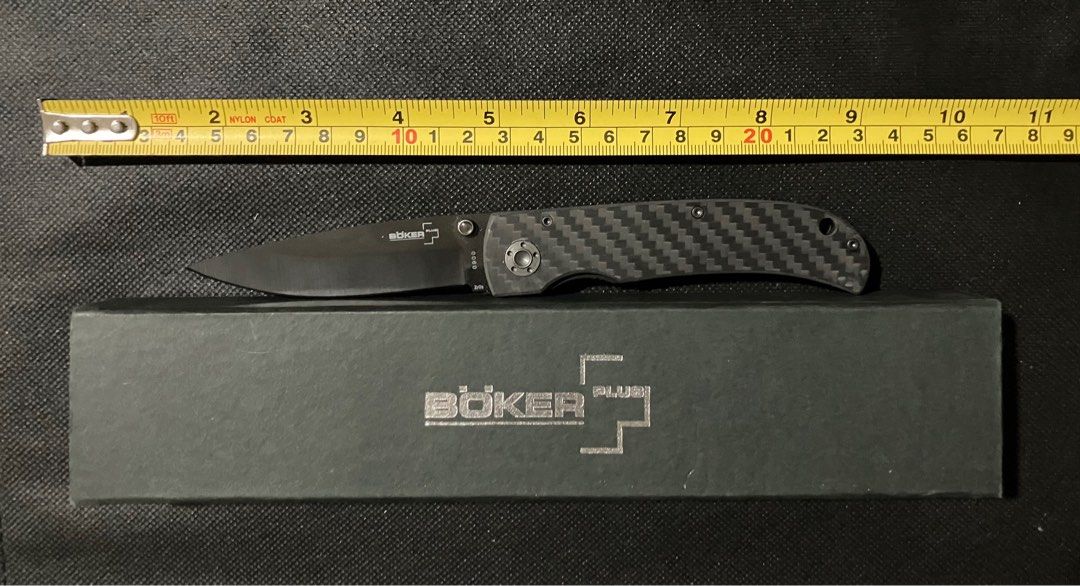 Boker Plus Anti-Grav Ceramic Blade Folding Knife 3.25" (Category: Hiking & Camping) located in Quezon City. Submitted by kurosu09 (Listing ID 1393507808, Image 1). Description: - Comes from own private collection. Condition is just like new as item is kept in glass display cabinet. - Payment via bank transfer, GCash, Maya - Unfortunately don’t accept trades - Delivery fee not included in the price and will be shouldered by the buyer - Meet up in 