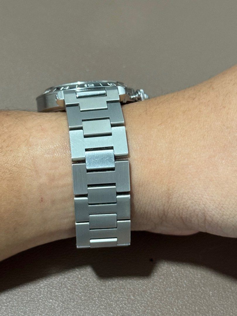 Cartier Pasha GMT (Category: Luxury Watches) located in Marikina City. Submitted by cmpadilla01 (Listing ID 1393468362, Image 2). Description: Cartier Pasha GMT Automatic Ref. 2377 / 474081CD • Stainless steel, 38mm • Automatic movement • Silver globe dial, 24-hour GMT • Date at 4 o’clock • Water resistant 100m • Original Cartier bracelet Condition: Good, with normal wear. Movement running. Price: ₱120,000 (firm) Meetups: Marikina area (SM Mariki