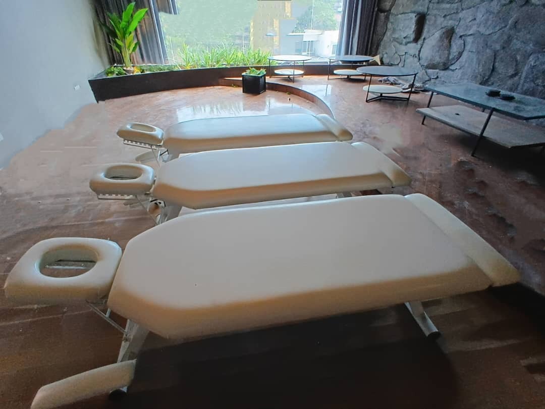 Chiropractic/physiotherapy table, treatment bed (designer rotatable ...