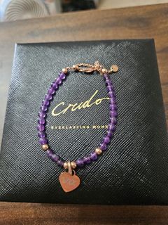 Crudo 紫水晶手鍊(印有WxK)不喜勿bid64228976837378110