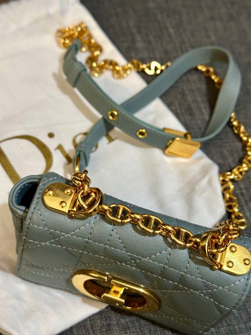 DIOR micro bag (Category: Luxury Bags & Wallets) located in Manila. Submitted by luxuryjuly (Listing ID 1393501532, Image 2). Description: Selling my preloved bag. So pretty in actual 9/10 what you see is what you get. .