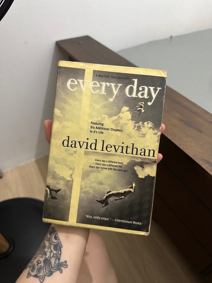 Every Day Series by David Levithan (Category: Storybooks) located in Caloocan City. Submitted by mariacarlaaaaaa (Listing ID 1393566901, Image 2). Description: Condition: Book 1 and 2 are used, Book 3 is unused. Freebie: Every You, Every Me by David Levithan.