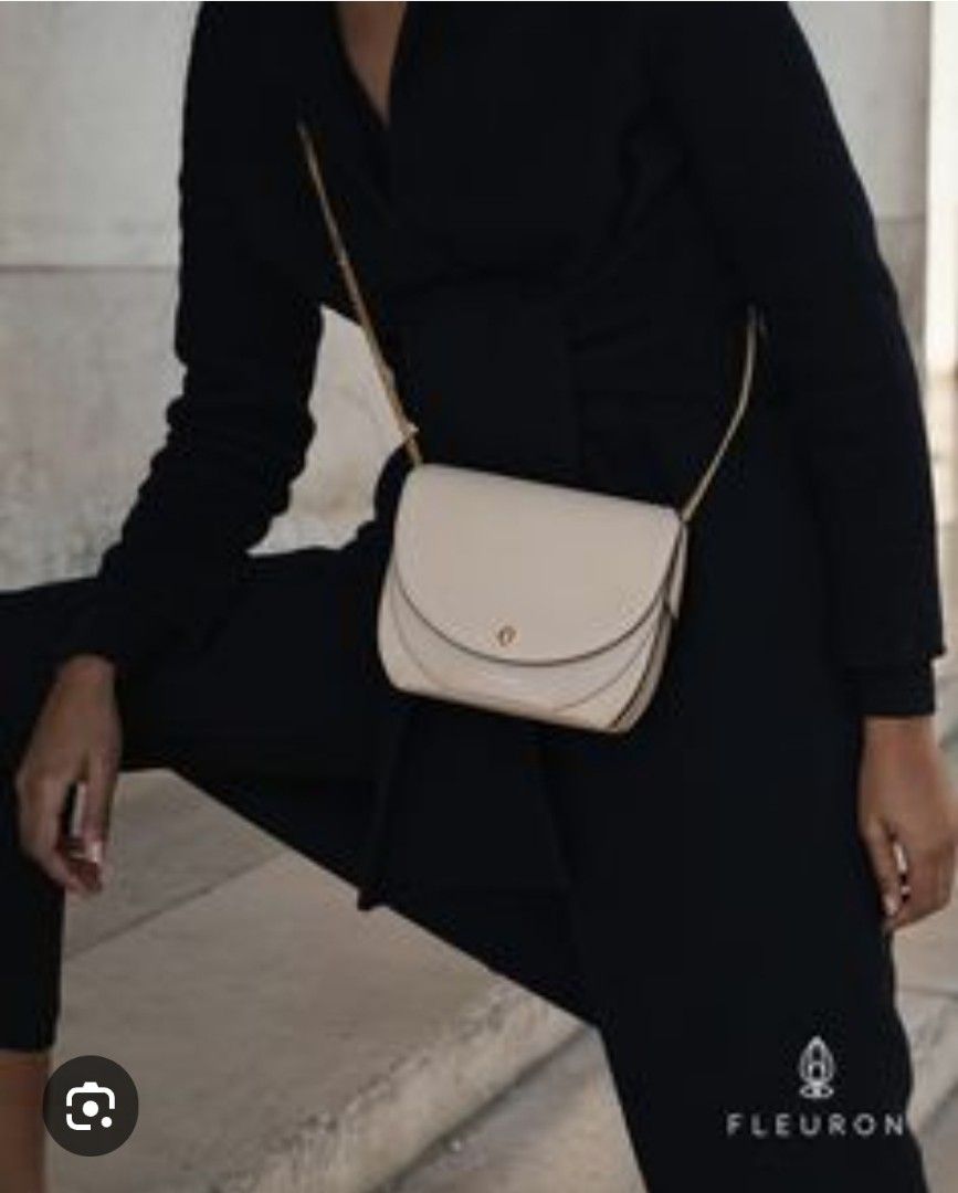 FLEURON SABLE (Category: Cross-body Bags) located in Singapore. Submitted by suluxury (Listing ID 1370396028, Image 6). Description: Fleuron is a mid range luxury bag from Paris, now a hit as a well made luxury brand. Bought the bag direct from their online website. Only used the bag twice as I have many bags. Condition is excellent. Price is non-nego to avoid hassling back and forth and this is the price comfortable for me. Link here for referen
