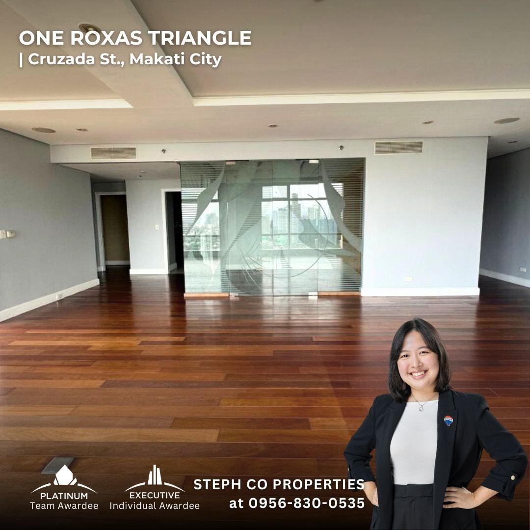 FOR SALE: One Roxas Triangle, Makati 3BR by Ayala Land Premier (Direct ...