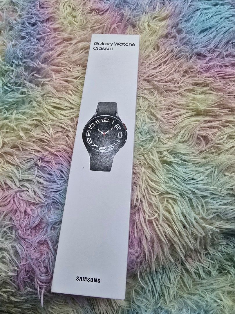 Galaxy Watch 6 Classic 43mm (Category: Wearables & Smart Watches) located in San Juan City. Submitted by AshleyandLynGeneralmerchandise (Listing ID 1393512247, Image 3). Description: Fb Page : 📌 Ashley & Lyn ☎️ 09959523680 📌 Jenny Telecom ☎️ 09950171472 🥨Mode of Payment🥨 🌽Cash 🌽Bank Transfer 🌽GCash & Paymaya 🥨 Installment🥨 🌽Credit Card 🌽Ggives 🌽Home Credit 🥭Cash on Delivery 🥭Shipping 🥭Meet Up 🥭Trade In You can visit our Physical s