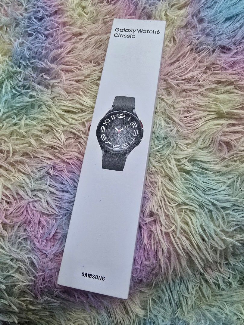 Galaxy Watch 6 Classic 43mm (Category: Wearables & Smart Watches) located in San Juan City. Submitted by AshleyandLynGeneralmerchandise (Listing ID 1393512247, Image 2). Description: Fb Page : 📌 Ashley & Lyn ☎️ 09959523680 📌 Jenny Telecom ☎️ 09950171472 🥨Mode of Payment🥨 🌽Cash 🌽Bank Transfer 🌽GCash & Paymaya 🥨 Installment🥨 🌽Credit Card 🌽Ggives 🌽Home Credit 🥭Cash on Delivery 🥭Shipping 🥭Meet Up 🥭Trade In You can visit our Physical s