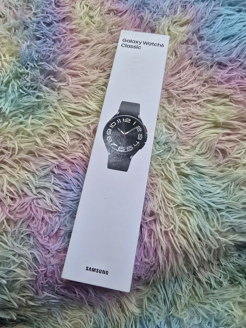 Galaxy Watch 6 Classic 43mm (Category: Wearables & Smart Watches) located in San Juan City. Submitted by AshleyandLynGeneralmerchandise (Listing ID 1393512247, Image 1). Description: Fb Page : 📌 Ashley & Lyn ☎️ 09959523680 📌 Jenny Telecom ☎️ 09950171472 🥨Mode of Payment🥨 🌽Cash 🌽Bank Transfer 🌽GCash & Paymaya 🥨 Installment🥨 🌽Credit Card 🌽Ggives 🌽Home Credit 🥭Cash on Delivery 🥭Shipping 🥭Meet Up 🥭Trade In You can visit our Physical s