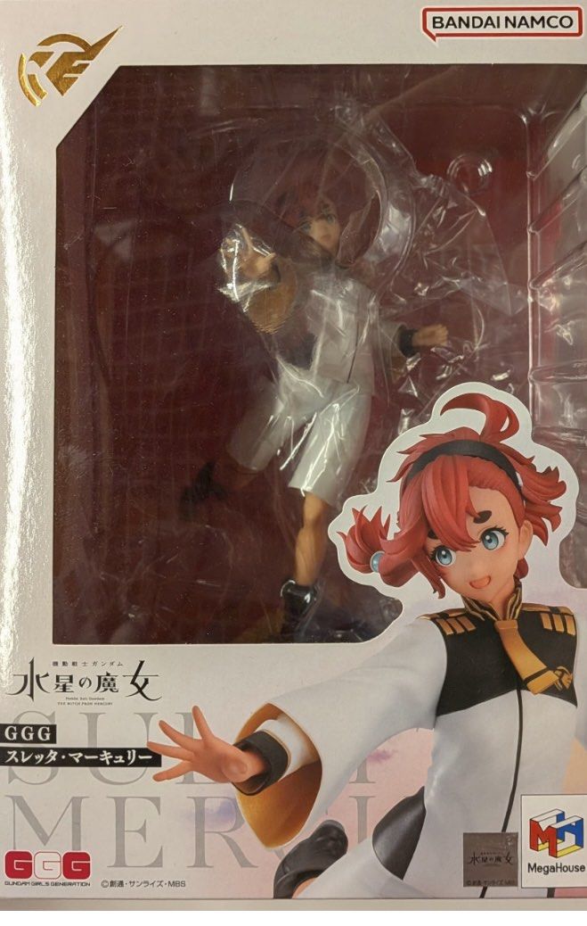 GGG Mobile Suit Gundam: the Witch from Mercury Suletta Mercury 1/8 Complete Figure (Category: Toy Figures) located in Singapore. Submitted by shinn_authentic_collectibles (Listing ID 1393542811, Image 1). Description: Brand new authentic Cheaper then pre order price a lot Self collect Tiong Bahru Q express add $5 .