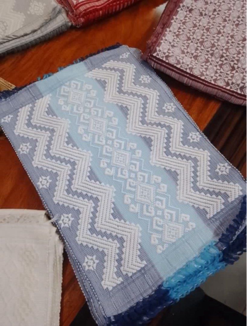 Handwoven Pinilian Abel Placemats (Category: Table Linen & Textiles) located in Quezon City. Submitted by ViganCasaAbelIloco (Listing ID 1393463777, Image 2). Description: Limited PINILIAN HANDWOVEN ABEL PLACEMATS •6 pcs • intricate designs carefully handwoven •Size: 14x18 inches Pick up at CASAS ANTIGUAS DE VIGAN, 3rd Floor Home Market, MARKET Market Mall, Taguig City >Design of your choice is subject to availability. >Shipping via Grab or Lalam
