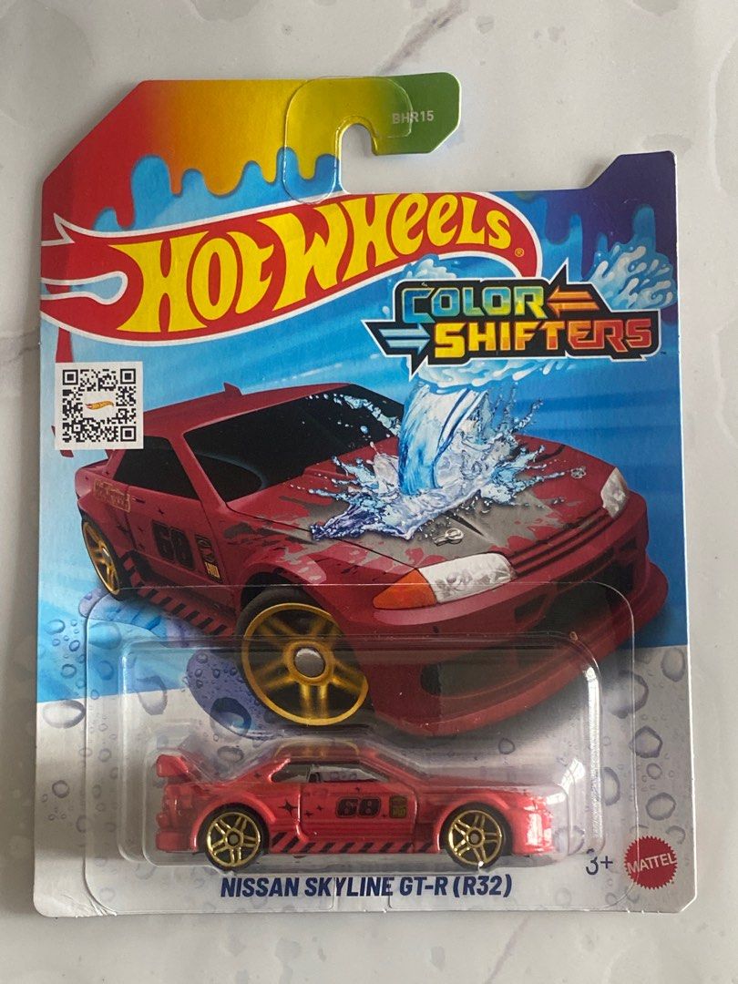 Hot Wheels R32 Change Color Hot Wheels Color Shifters Nissan Skyline GT-R (R32), Hobbies & Toys ...