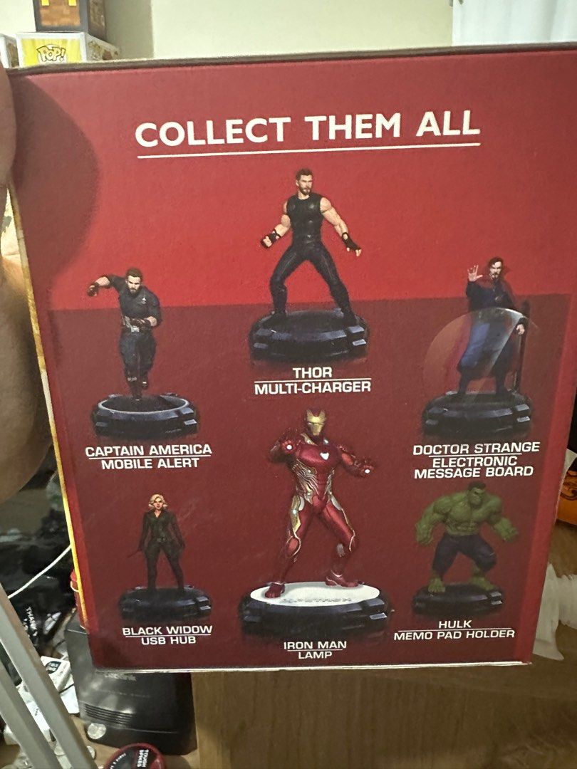 Iron man lamp [Avengers Infinity War Petron] (Category: Western Merchandise) located in Manila. Submitted by omenagi (Listing ID 1393586765, Image 3). Description: .