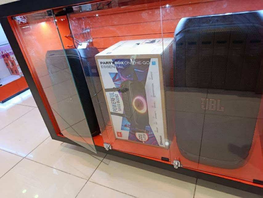 JBL PARTYBOX SPEAKER (Category: Soundbars, Speakers & Amplifiers) located in Manila. Submitted by may572156 (Listing ID 1393581131, Image 1). Description: JBL PARTYBOX SPEAKER Partybox encore Srp 24,999 Cash 18,800 Partybox Xtreme black Srp 19,999 Cash 14,400 Parybox xtream blue Srp 19,999 Cash 14,400 Parybox xtream speaker camo Srp 19,999 Cash 14,200 Boombox 3 black Srp 29,999 Cash 21,200 Boombox 3 speaker squad Srp 29,999 Net yr,ora Cash 22,499