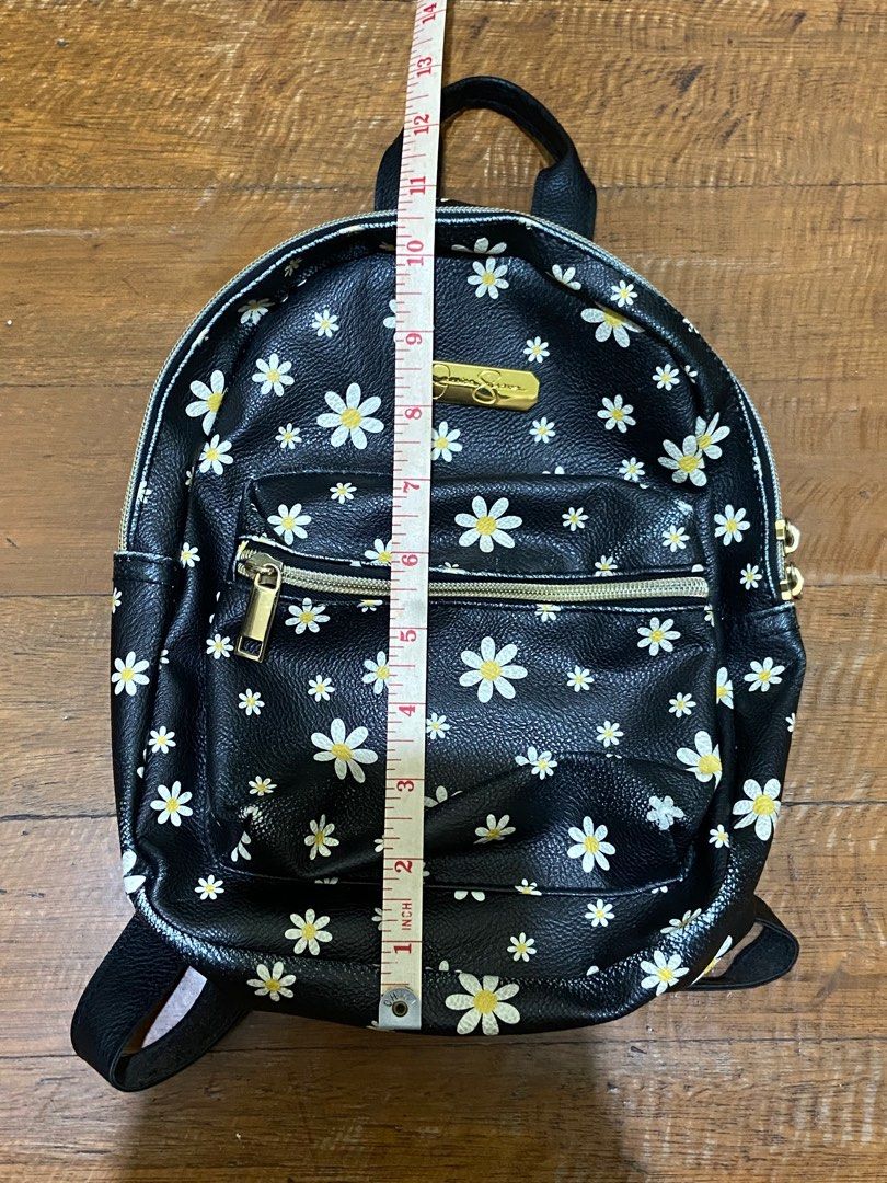 Jessica Simpson Mini Backpack Purse (Black Daisies) (Category: Backpacks) located in Manila. Submitted by marcaida (Listing ID 1393579615, Image 3). Description: .