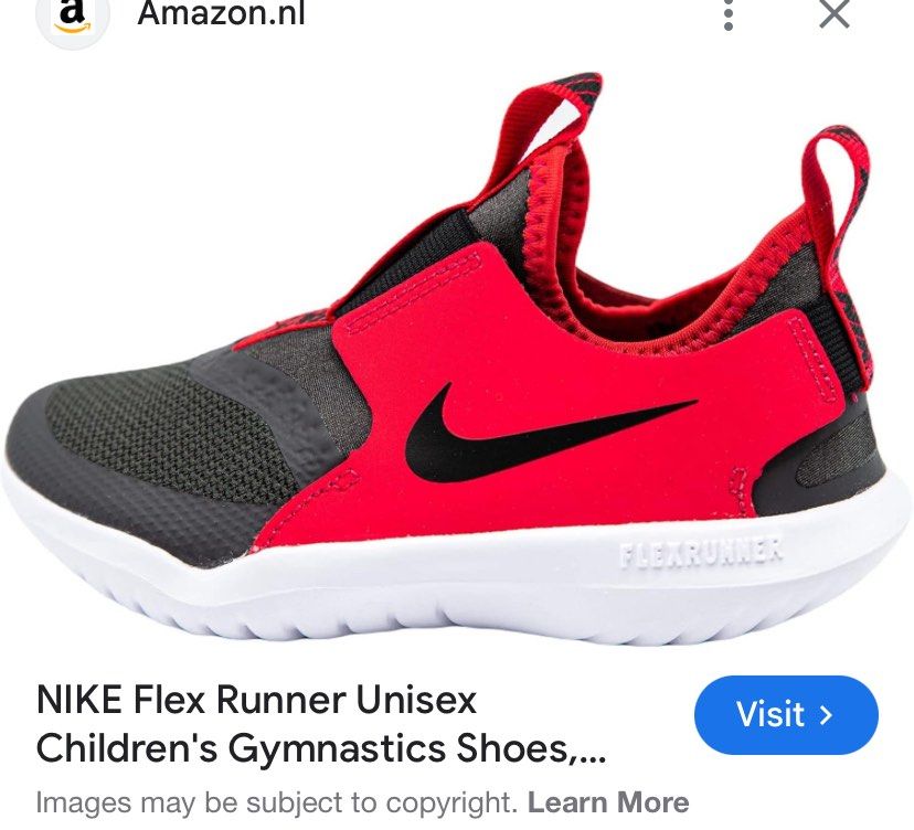 Nike Fl ex runner unisex’s Shoes (Category: Babies & Kids Fashion) located in Las Pinas. Submitted by vasthawk_eee147 (Listing ID 1393448580, Image 1). Description: No issue No box Shoes Only .