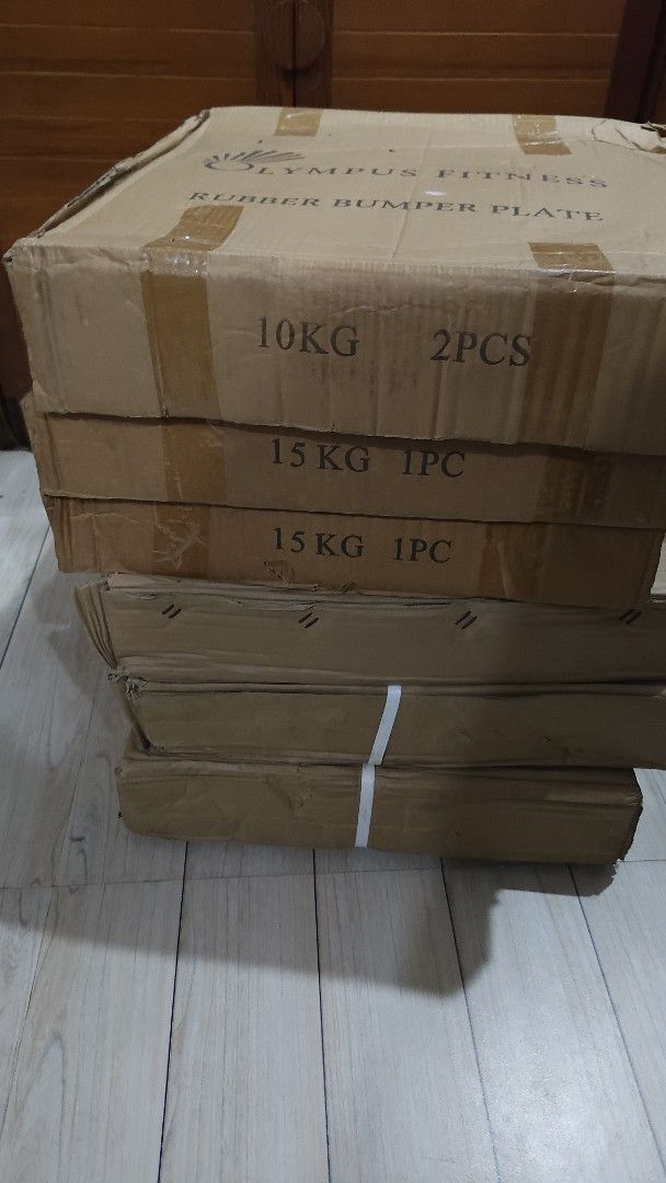 Olympic Bumper Plates Set + Olympic Barbell 7ft 25kgs (Category: Weights & Dumbbells) located in Manila. Submitted by siegfriedw (Listing ID 1393605568, Image 3). Description: 🏋️ Olympic Bumper Plates + 7ft Olympic Barbell – Full Set WHOLE SET: P20000 Includes: 2 of ea: 5kg, 10kg, 15kg, 20kg, 25kg .