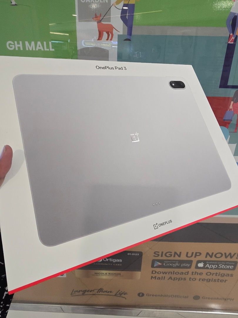 One Plus Pad 3 256gb 12g ram (Category: Android) located in San Juan City. Submitted by AshleyandLynGeneralmerchandise (Listing ID 1393532963, Image 3). Description: Fallow & Like My Fb Page for more info & details 📌 Jenny Telecom (0990171472) 📌 Ashley & Lyn (09959523680) 🗼Mode of Payment🗼 🍉Cash 🍉Bank Transfer 🍉GCash 🌽Installment🌽 🍈Credit Card 🍈Ggives 🍈Home Credit 🫑Cash on Delivery 🫑Shipping 🫑Meet Up 🫑Trade In You can visit our Ph