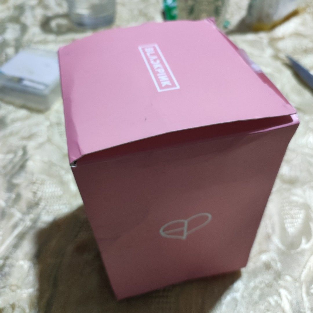 [ONHAND] Official Blackpink Deadline merch reusable cup (Category: Water Bottles & Tumblers) located in Quezon City. Submitted by chaengramjl (Listing ID 1393472925, Image 3). Description: Official Blackpink Deadline Tour Merch Reusable Cup - Onhand - Brand new - bought from south korea - damaged box - opened for checking - reusable cup has no issues.