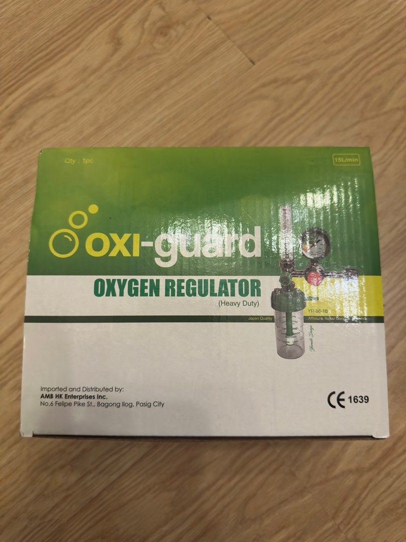 Oxygen Regulator (Category: Medical Supplies & Tools) located in Pasig City. Submitted by kimb03 (Listing ID 1393535265, Image 1). Description: .