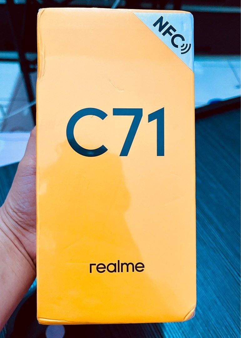 Realme C71 ORIGINAL 8/128gb (Category: Realme) located in Santa Rosa. Submitted by cyberspacemarket123 (Listing ID 1393501663, Image 1). Description: REALME C71 8/128GB NFC 100% ORIGINAL REALME NOT clone NOT fake BRANDNEW SEALED ikaw mismo magbubukas Buksan mo sa harap ko para macheck mo kung original ba or hindi ang unit PAMAKESURE LANG NA SURE BUYER KA kasi binebenta ko yan ng SEALED. once na naopen mo at napatunayan na original then considered