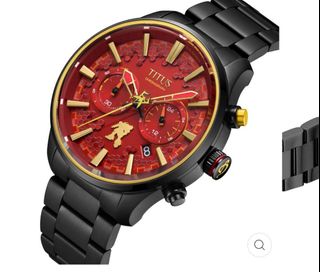 SOLVIL ET TITUS X 機動戰士高達「沙煞比」限量版計時石英不鏽鋼腕錶 (W06-03329-001)64206167505027110