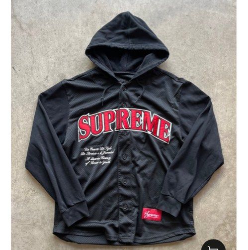 Supreme Mesh Supreme Jersey Hoodie Supreme Mesh Hooded L/S