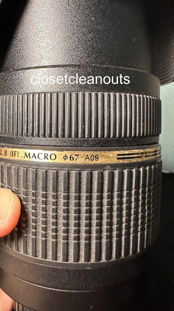 Tamron 28-75mm lens (Category: Lens & Kits) located in Quezon City. Submitted by closetcleanoutsph (Listing ID 1393604032, Image 2). Description: Tamron 28-75mm lens made in Japan Issue: Some mold build up but does not affect the image quality 💰MOP: Gcash(Send Money only)/BDO/BPI. 👍 Mine now, pay now. ❌ NO COD. NO RESERVATIONS. 🎥 Open for VC 🚗Shipping thru SDD (LLM, Grab, Others) of your choice or J&T/LBC/GGX. SF c/o buyer. 📍BRGY. PALTOK, QC