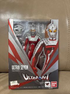 ULTRA-ACT × S.H.Figuarts ULTRAMAN 7種 淨車) Shf 幪面超人x 5號電單車巡洋號kamen Rider x cruiser