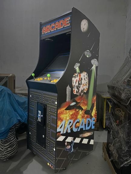 UPRIGHT 2 PLAYER ARCADE MACHINE (Category: Nintendo) located in San Pablo. Submitted by ablpsports (Listing ID 1393514213, Image 1). Description: UPRIGHT 2 PLAYER ARCADE MACHINE Product details: Size: W71 D74.5*H174cm Display: 26inch LCD Material: MDF Wood Voltage: 110V/220V Weight: 100KG Player. Two Color: As picture MESSAGE ME FIRST 0915 7086 592.