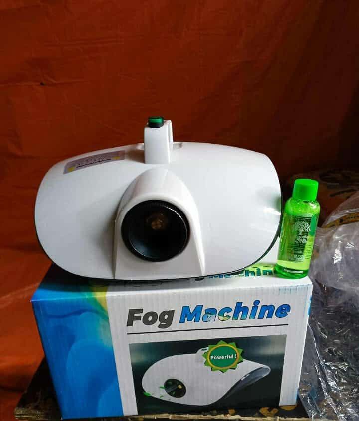 Vb FOG MACHINE (NO BRAND) (Category: Insect Repellents) located in Manila. Submitted by dolorchris69891 (Listing ID 1393493295, Image 3). Description: FOG MACHINE (NO BRAND) 1500 with Free 100ml solution 2l solution 750.