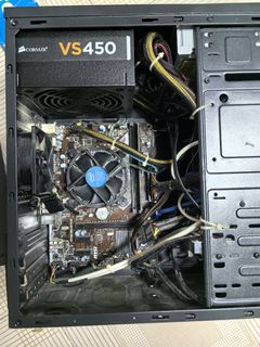 Una computadora de escritorio