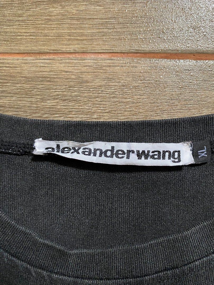 Alexander Wang Shirt (Category: Luxury Apparel) located in Masbate. Submitted by abcclothingdepartment (Listing ID 1390252055, Image 3). Description: Good condition Issue: Cut washtag Acid wash 23x29 400 negotiable.