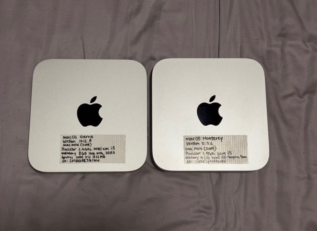 Apple Mac Mini (2014) - macOS Sierra & Monterey65605751012482110