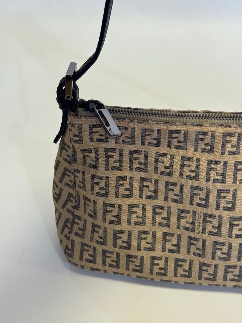 Authentic Fendi Zucca Pochette Shoulder Bag (Category: Luxury Bags & Wallets) located in San Mateo. Submitted by dailyluxemnl (Listing ID 1390232593, Image 3). Description: .