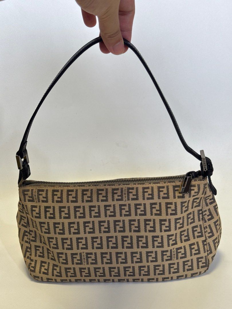 Authentic Fendi Zucca Pochette Shoulder Bag (Category: Luxury Bags & Wallets) located in San Mateo. Submitted by dailyluxemnl (Listing ID 1390232593, Image 1). Description: .