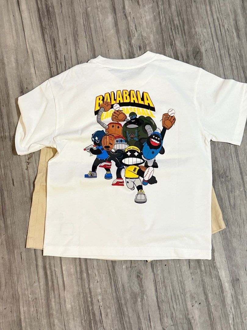 balabala shirt and shorts (Category: Babies & Kids Fashion) located in Quezon City. Submitted by lalise (Listing ID 1390275912, Image 2). Description: Size 7-8/130cm Brand new with tag.