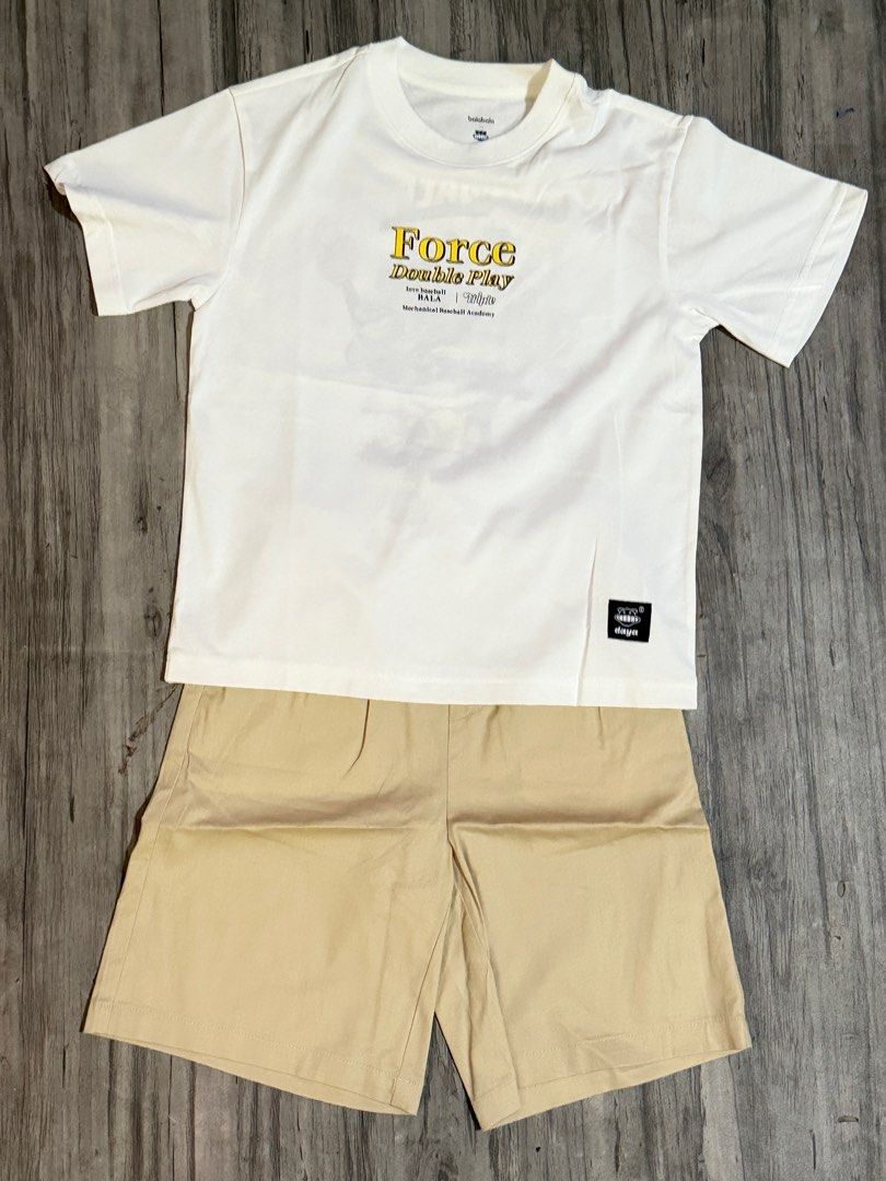 balabala shirt and shorts (Category: Babies & Kids Fashion) located in Quezon City. Submitted by lalise (Listing ID 1390275912, Image 1). Description: Size 7-8/130cm Brand new with tag.