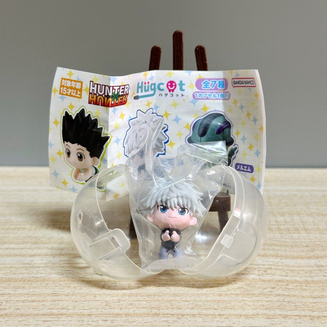 Bandai Hunter X Hunter Killua Hugcot Mini Figure - Php 300 (Category: Designer & Blind Box Toys) located in Davao. Submitted by pandorastoybox (Listing ID 1390233878, Image 1). Description: Bandai Hunter X Hunter Killua Hugcot Mini Figure - Php 300.