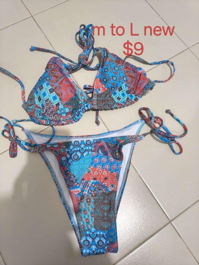 Bikini Set (Category: Bikinis & Swimsuits) located in Singapore. Submitted by dragongirl02 (Listing ID 1379256331, Image 8). Description: mix bikini new and prelove.