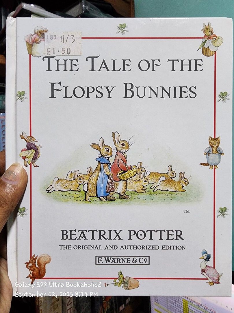 Bundle - Peter Rabbit (Category: Storybooks) located in Antipolo. Submitted by bookaholicz_dettori (Listing ID 1390371815, Image 3). Description: Peter Rabbit - Beatrix Potter ₱120💸 (bundle of 2) Hardcover Preloved-VGC MOP: Gcash/Bank transfer No SCO / No COD Payment first.