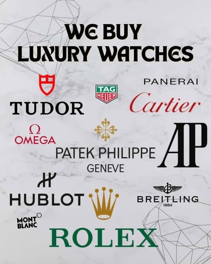 BUYING 2ND HAND WATCHES (Category: Luxury Watches) located in Quezon City. Submitted by jhasmine17 (Listing ID 1390360313, Image 1). Description: We're buying 2nd hand watches and jewelries (20g above). List of acceptable brands: ⌚Rolex ⌚Audemars Piguet ⌚Cartier ⌚ Hublot ⌚ Panerai ⌚Chopard ⌚Patek Philippe ⌚ Piaget ⌚IWC ⌚Omega ⌚Richard Mille ⌚Jacob and Co ⌚Vacheron Constantin ⌚Jaeger LeCoultre ⌚TUDOR ⌚RADO ⌚LONGINES ⌚BAUME AND MERCIER ⌚Carl F. Buc